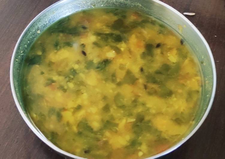 Simple Way to Make Ultimate Palak dal