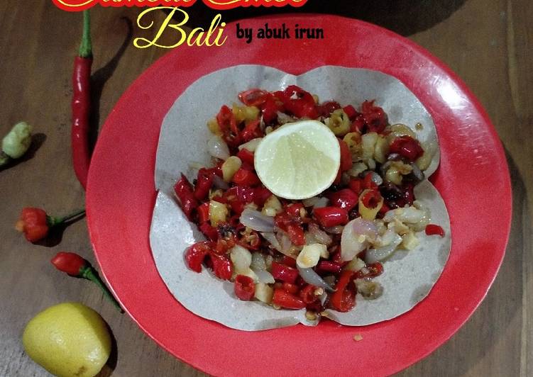 Resep Sambal Embe Bali, Enak