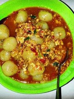 Foto resep Cilok Kuah Pedas Nampoolllll🌶🌶🌶😤😤😤