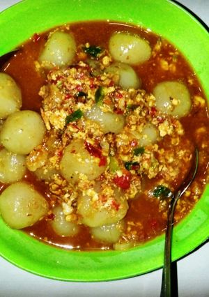 Foto resep Cilok Kuah Pedas Nampoolllll🌶🌶🌶😤😤😤