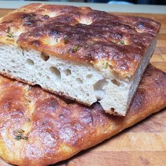 A picture of Rosemary Foccacia.