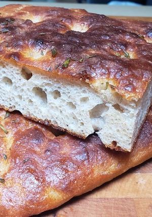 A picture of Rosemary Foccacia.