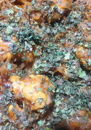 A picture of Karaillay chicken.