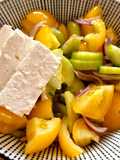 Tomato Salad with Yellow Tomatoes