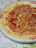Fusilli Saus Pedas Manis