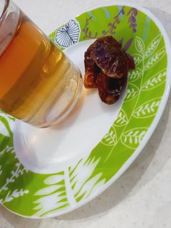 عکسی از دستور چای شیرین دورنگ (تزئین چای شیرین)