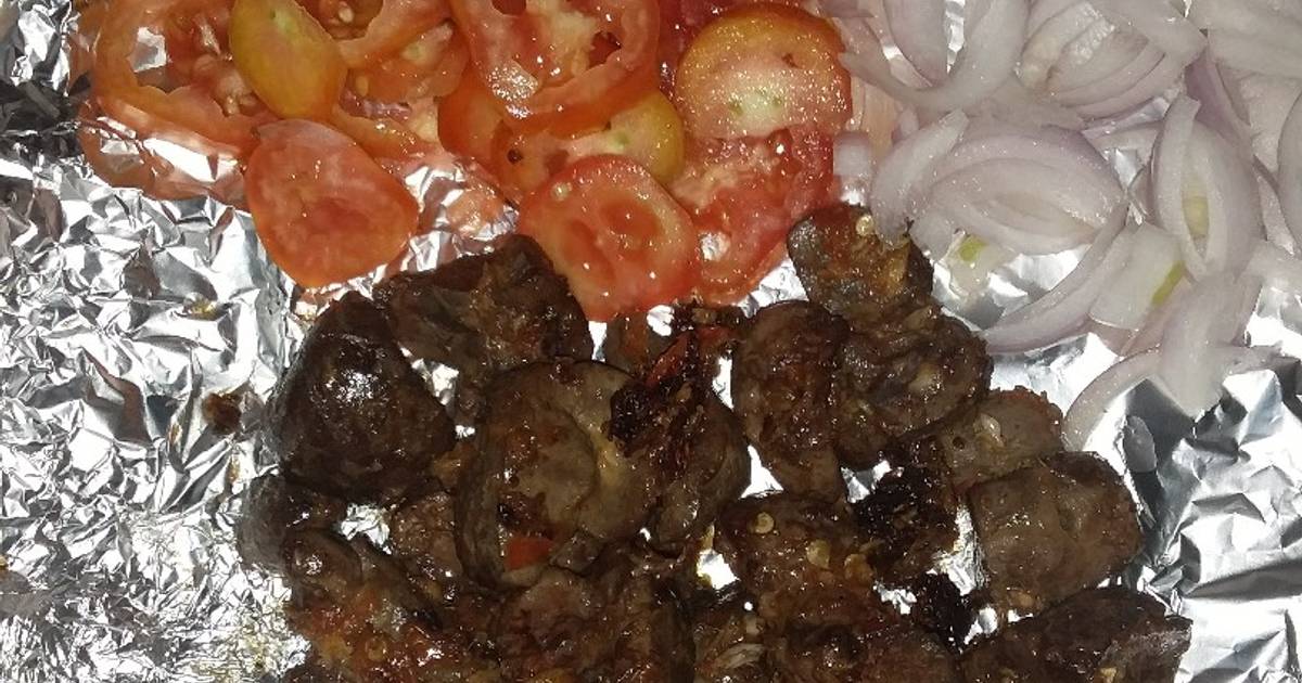 Grilled kidney Recipe by khadija (Deejarh bakery) Cookpad
