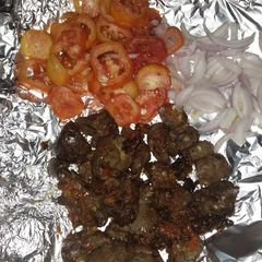 A picture of Grilled kidney.