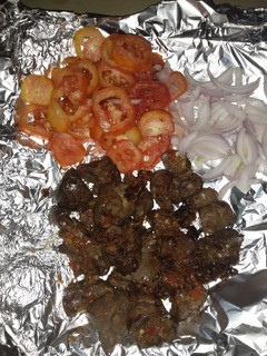 A picture of Grilled kidney.