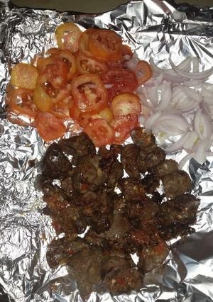A picture of Grilled kidney.