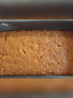 Una foto de Budín saludable de pera/manzana