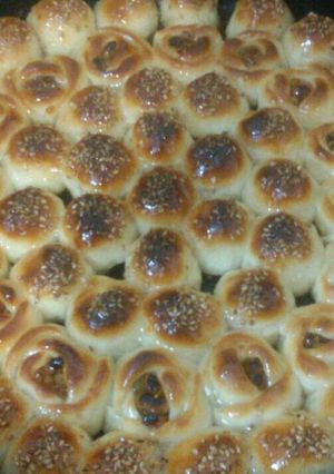 صورة لوصفة خلية النحل بالجبنه