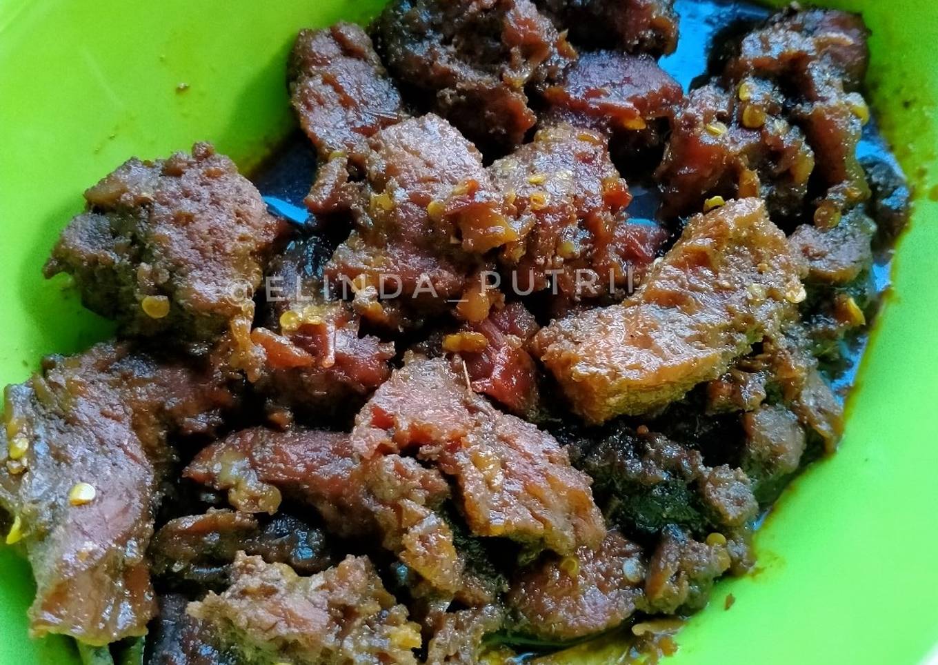 Rica Daging Sapi Pedas Manis