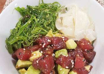 Easiest Way to Cook Delicious Tuna Poke Bowl