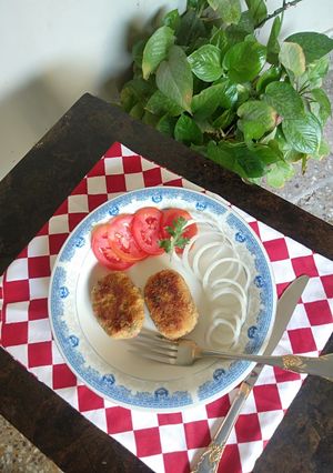 A picture of Yoghurt & Chicken Kabab.