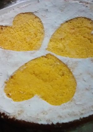Una foto de Bizcocho de maíz 🌽 y 🍊dulce