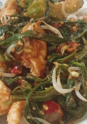 Foto resep Rujak Kangkung