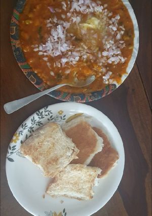 A picture of Pav bhaji.
