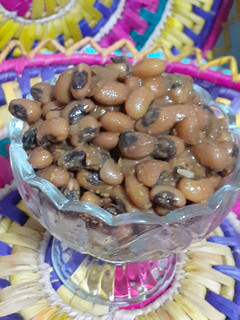 A picture of Black eye BEAN Chaat.