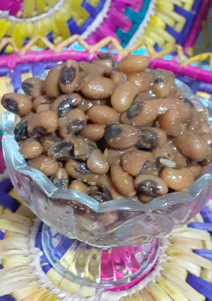 A picture of Black eye BEAN Chaat.