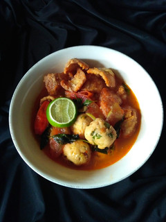 Foto resep Asem Asem Kulit Tahu Kuah Kemangi/Tahu PonTang