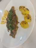 Sole meunière et pomme de terre vapeur