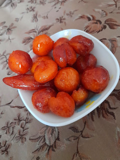 عکسی از دستور بامیه بدون ماسوره
