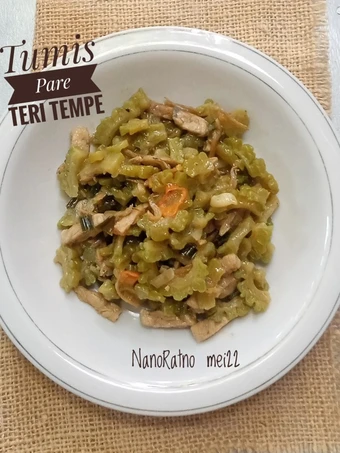 Cara Gampang Membikin Resep Tumis Pare Teri Tempe yang Bikin Ngiler Anti Ribet, Bikin Ngiler