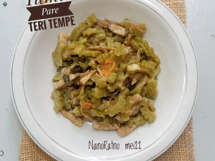 Cara Gampang Membikin Resep Tumis Pare Teri Tempe yang Bikin Ngiler Anti Ribet, Bikin Ngiler