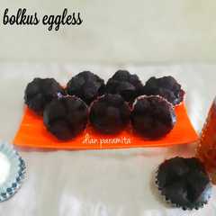 รูปของ Bolu kukus coklat tanpa telur
