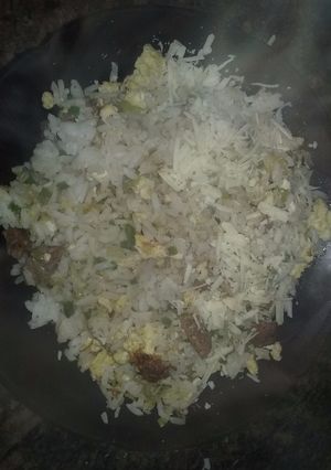 Una foto de Arroz frito