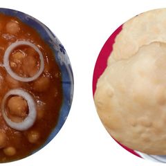 Chhola bhatura A picture of Chhola bhatura.