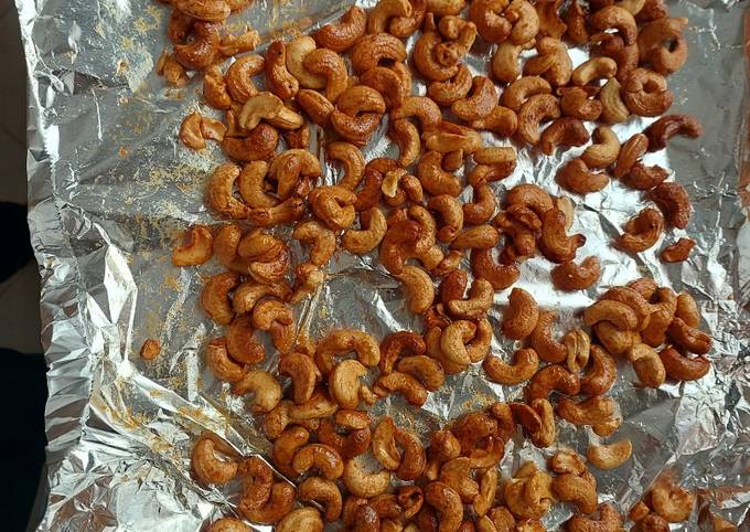 Honey roasted cashew nuts recipe main photo