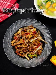 Foto resep Kering tempe teri kacang