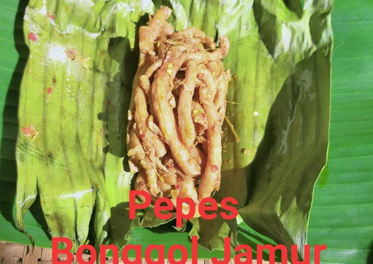 Resep Pepes Bonggol Jamur Tiram, Menggugah Selera