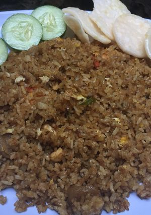 Foto resep Nasi goreng ayam bakso
