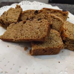 A picture of Eggless Banana cake.
