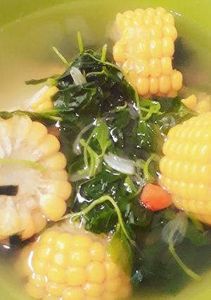 Foto resep Sayur Bening Bayam Jagung Manis