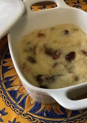 Une photo de Semoule fine à l'orange et fruits secs