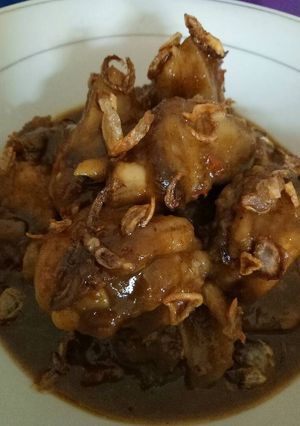 Foto resep Rendang ayam bumbu instan mamaiyas