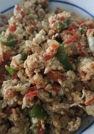 A picture of Egg sauce.