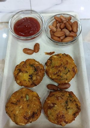A picture of Rajma Kebabs Kidney beans.