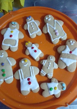 Una foto de Galletas de jengibre 🍪