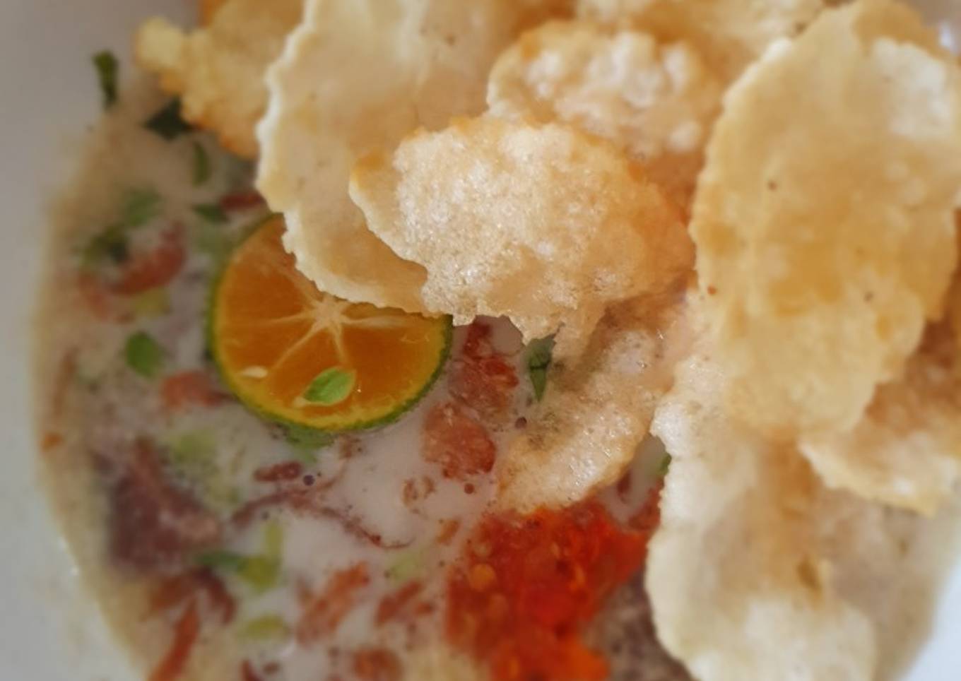 Soto betawi, biar gak lupa krn coba coba ternyata pas rasanya🤗
