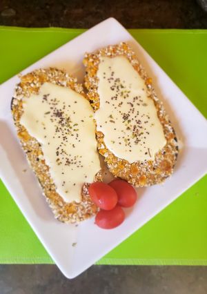 Una foto de Milanesas de berenjena🍆