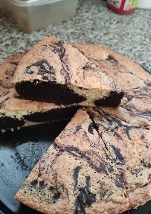 Une photo de Gâteau marbré