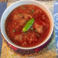 A picture of Murgh chholay.