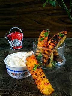 صورة لوصفة بطاطس ودجز