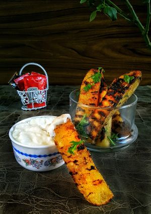 صورة لوصفة بطاطس ودجز