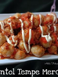Foto resep Pentol Tempe Mercon